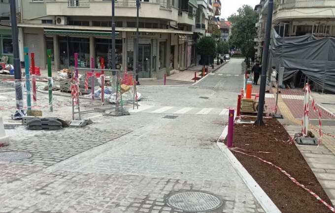 Φωτογραφία Δόθηκε σε κυκλοφορία η Οδός Θεοφίλου στη Νάουσα